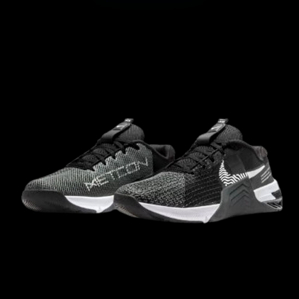 Nike Metcon 8 Training Running Mens Size 10 Black Smoke Grey Whie